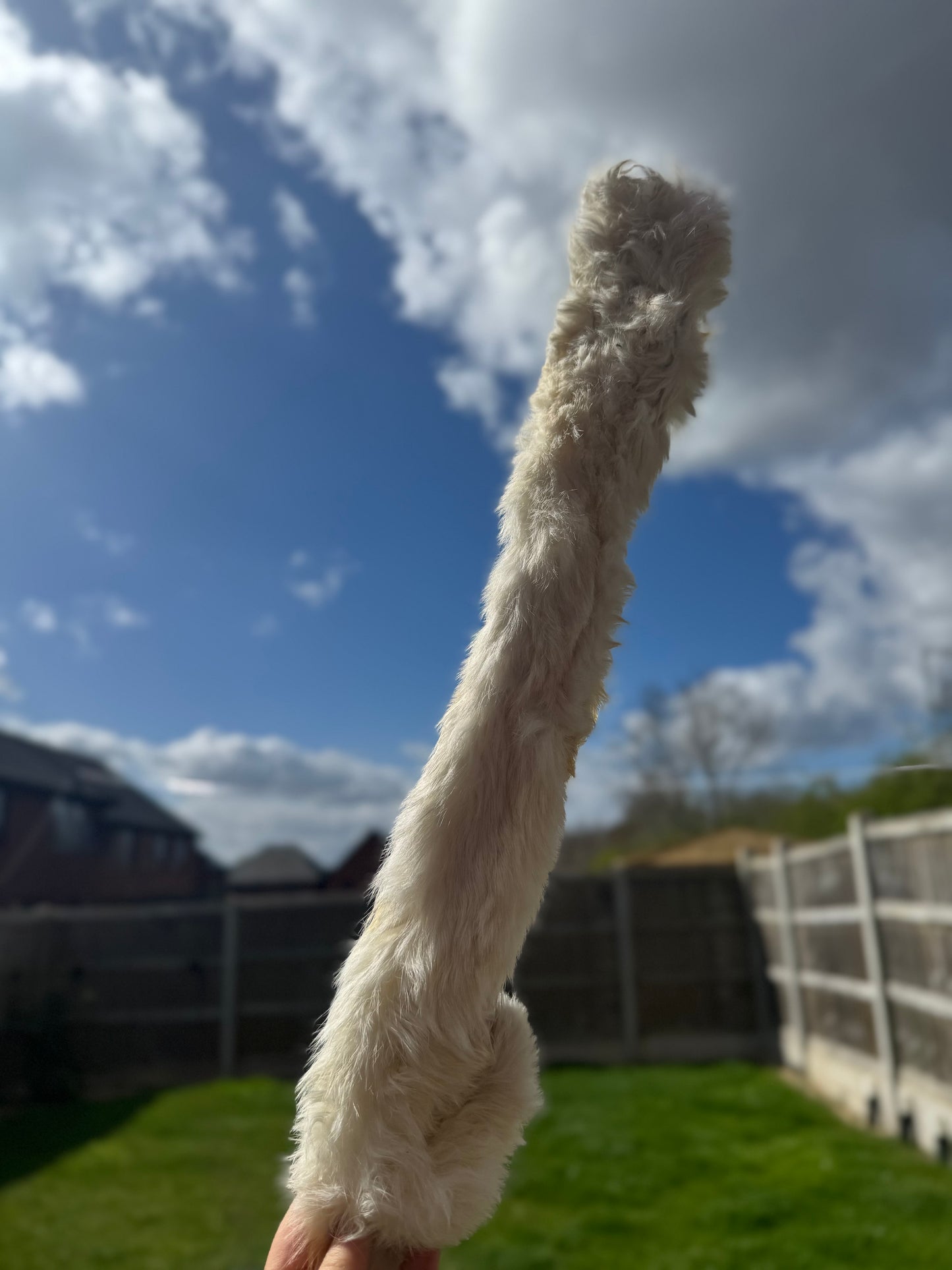 Hairy rabbit skins - 50cm