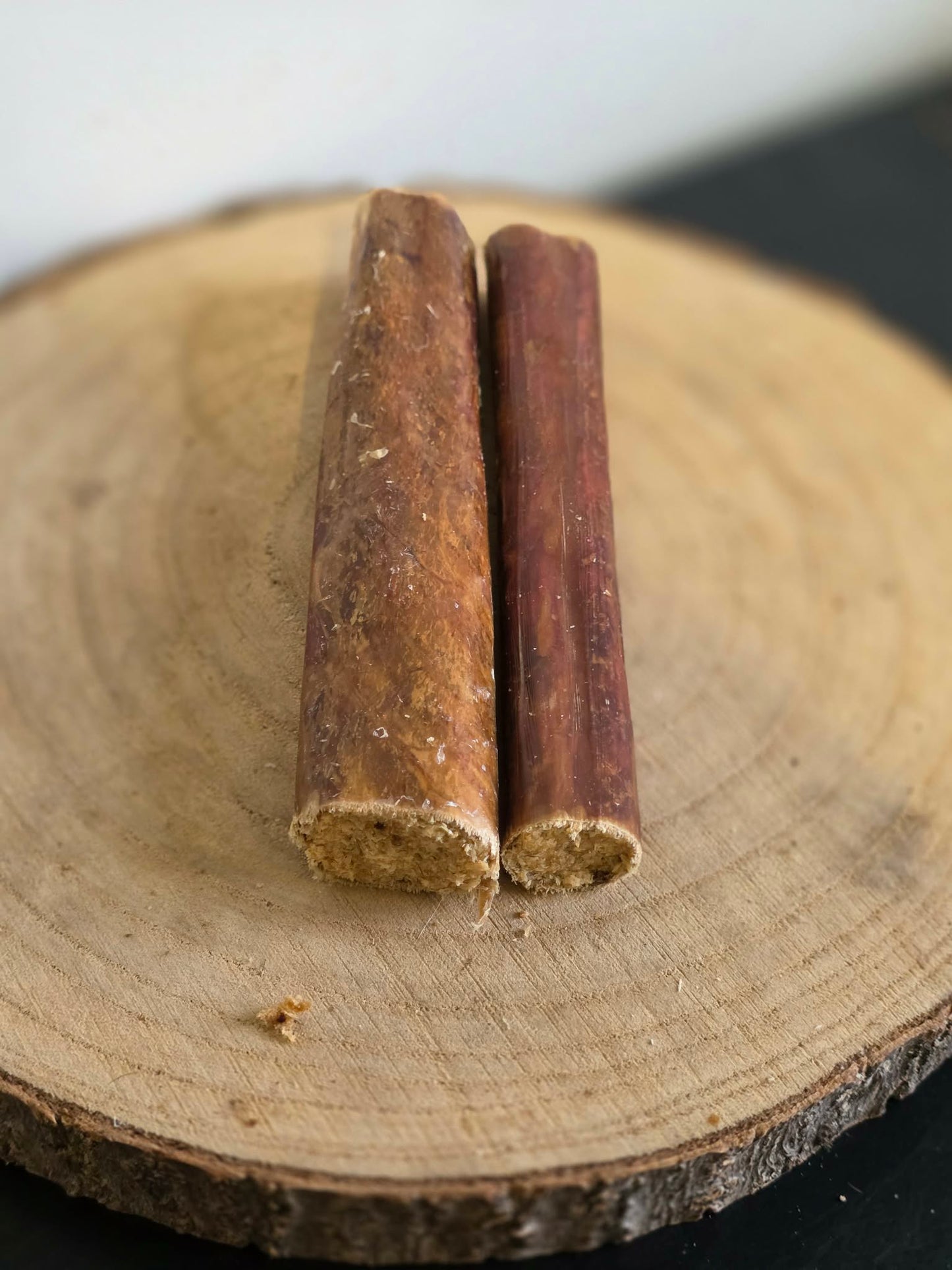 Collagen filled beef gullet