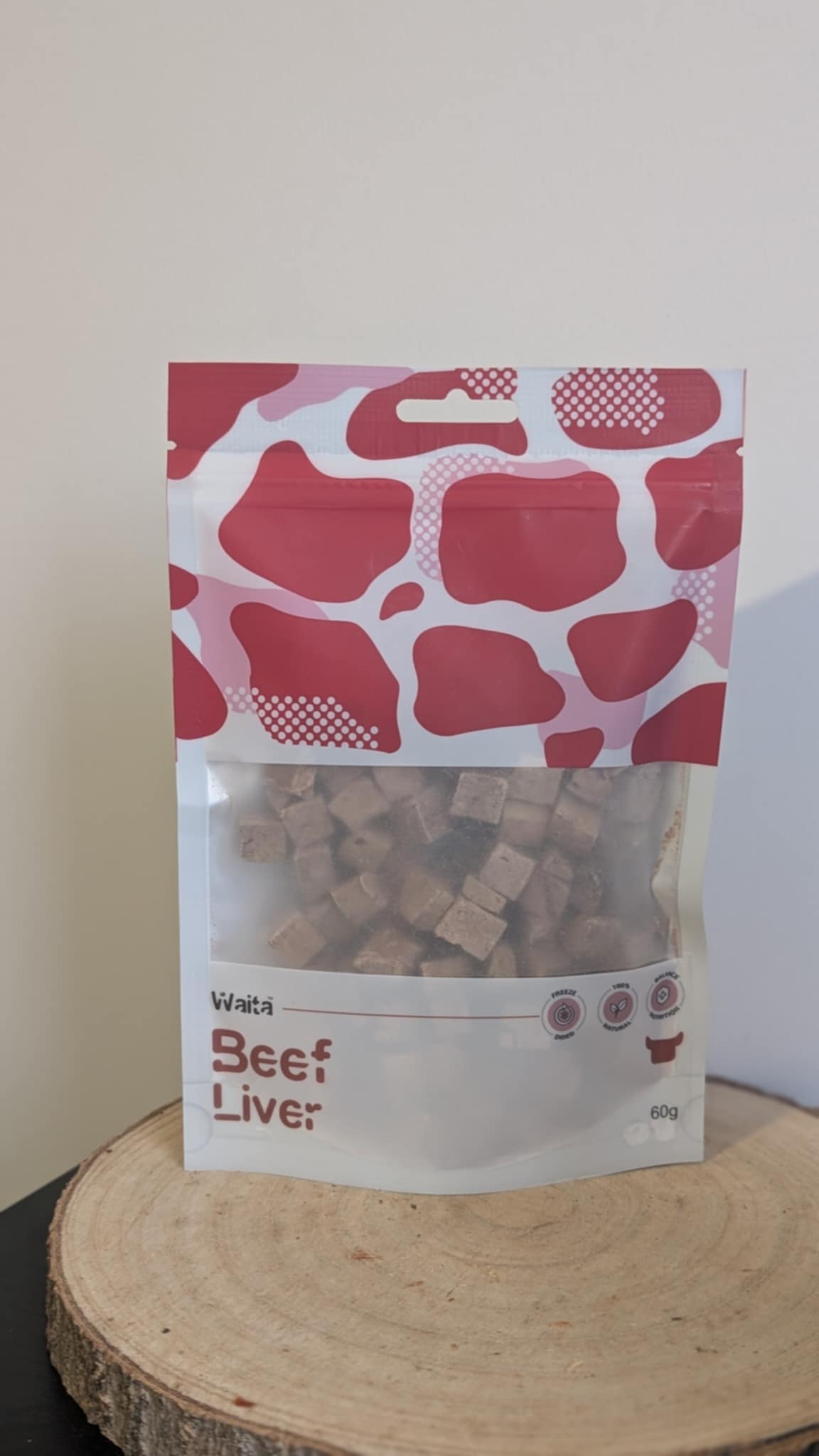 Waita Pets - Beef liver cubes