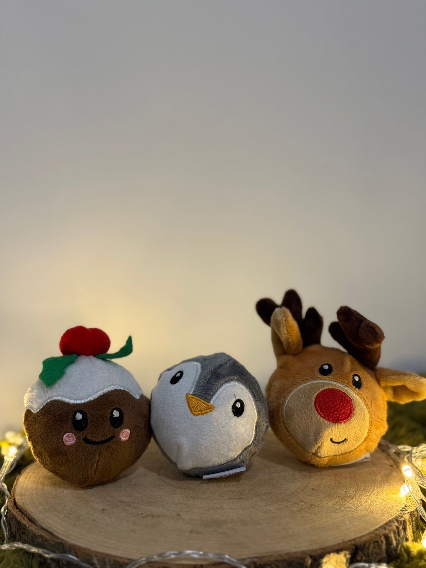 Christmas Pudding | Covered tennis ball