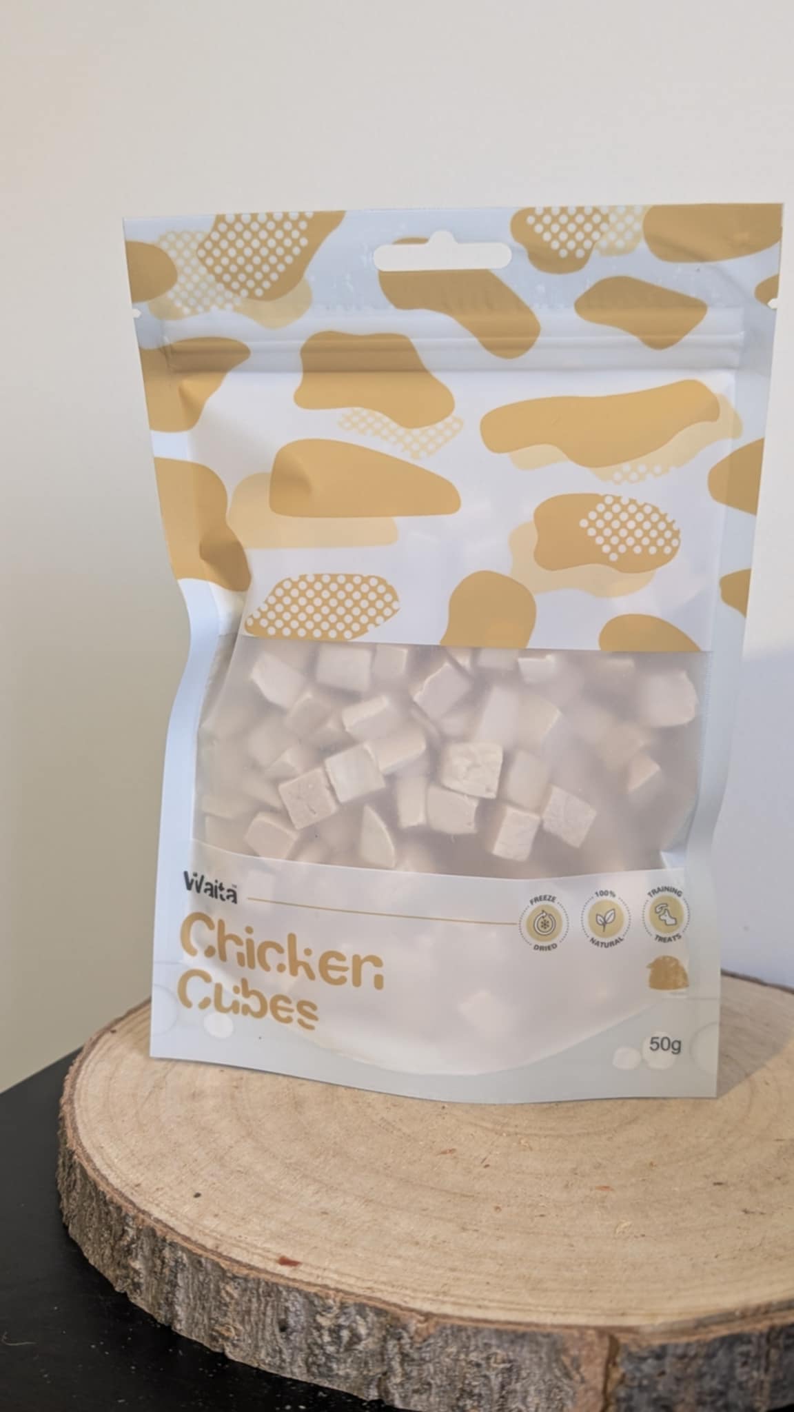 Waita Pets - Freeze dried Chicken cubes