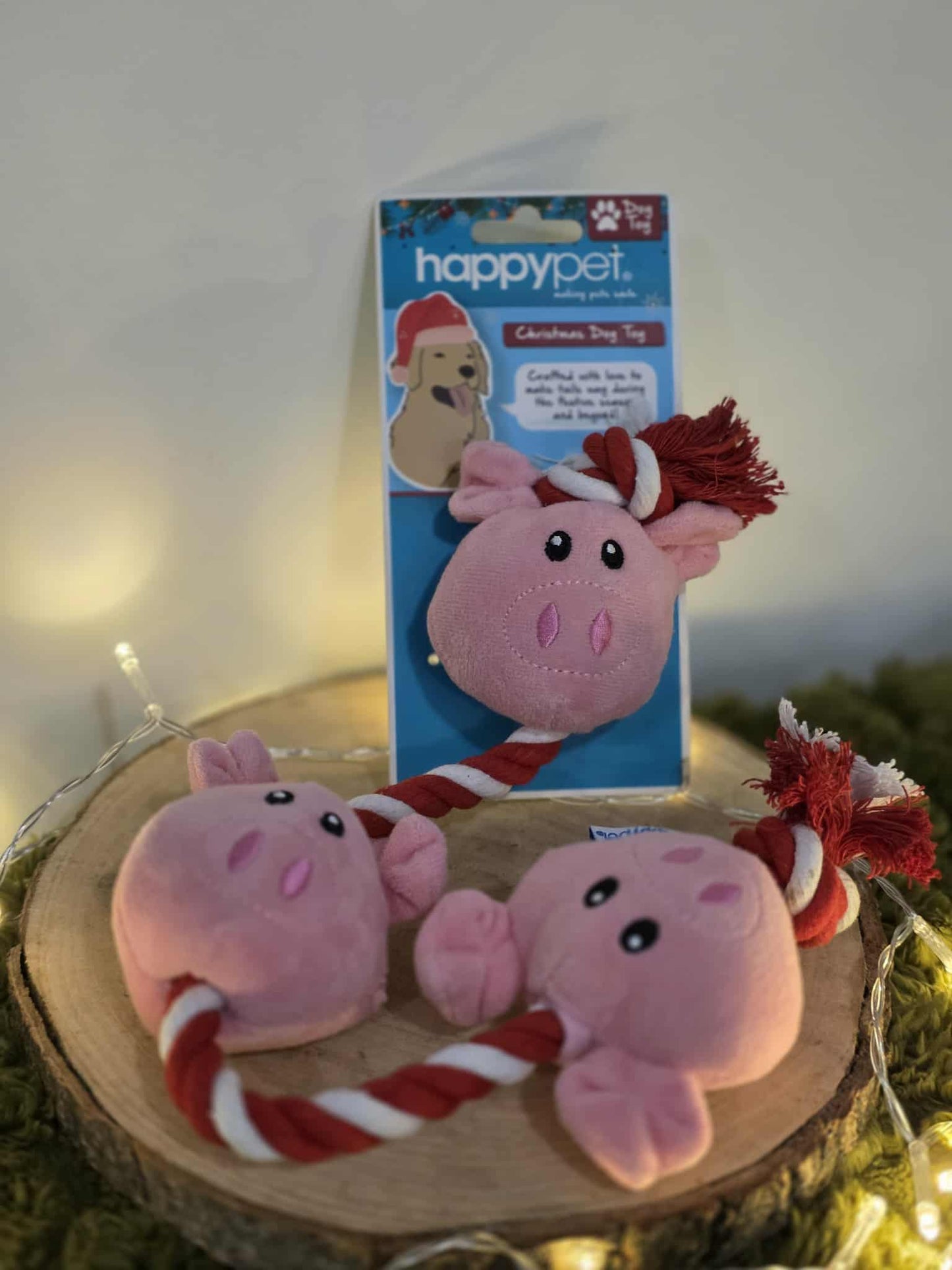 Strings of piglets | Christmas dog toy