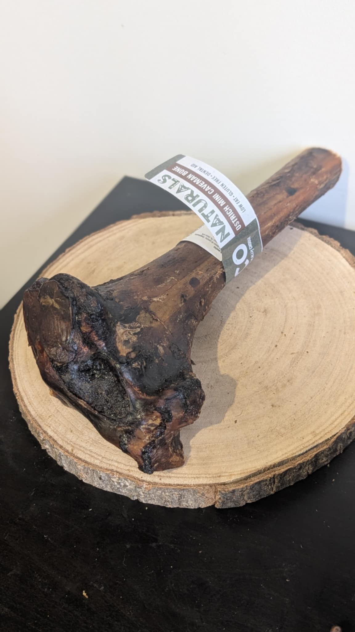 Mini Ostrich caveman bone