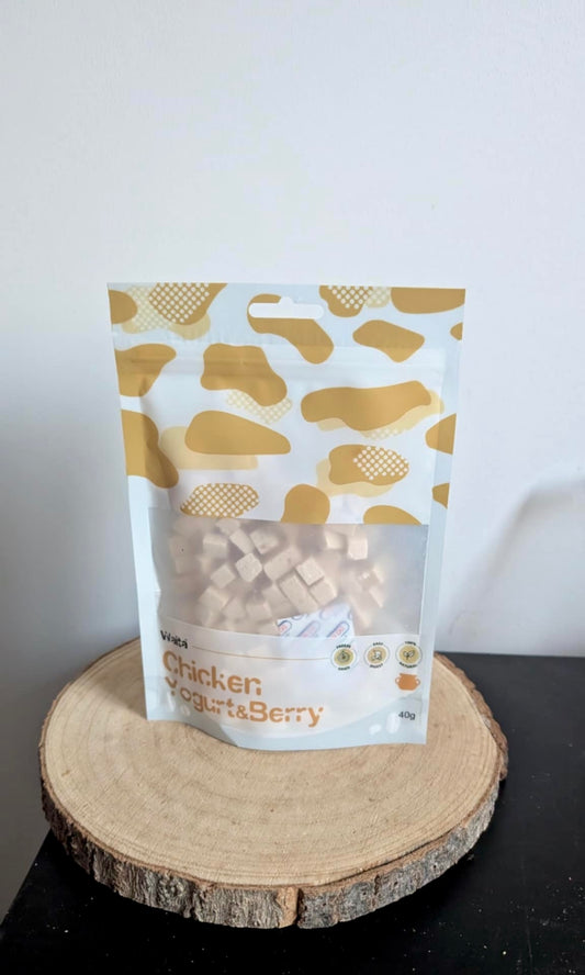 Waita Pets - Freeze dried chicken yoghurt & cranberry cubes