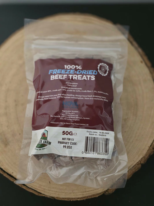 Freeze dried beef treats | 50g