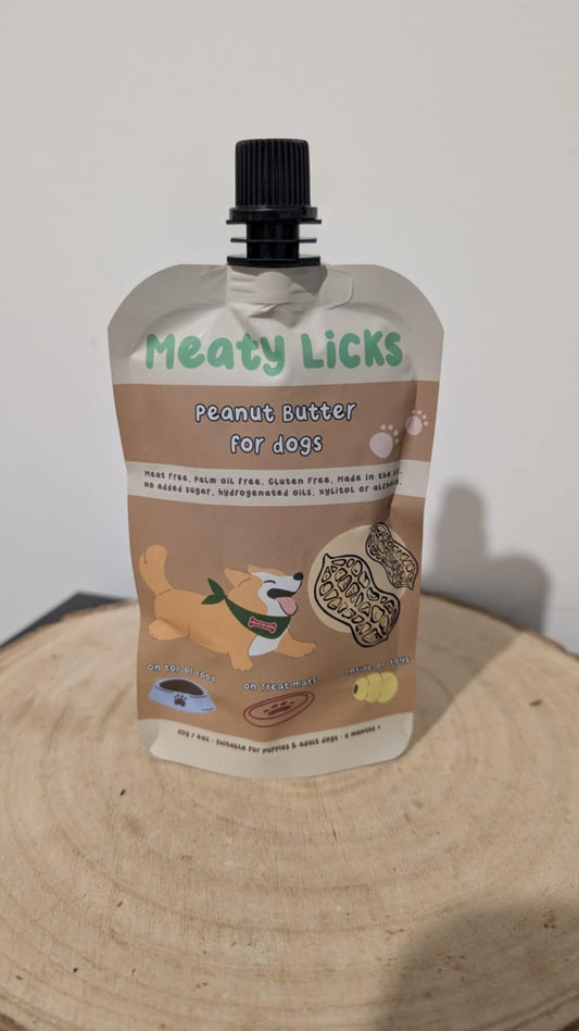 Meaty Licks Peanut Butter