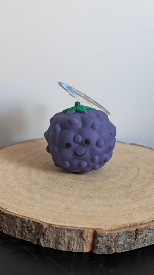 Petface foodie faces latex toy - Blackberry