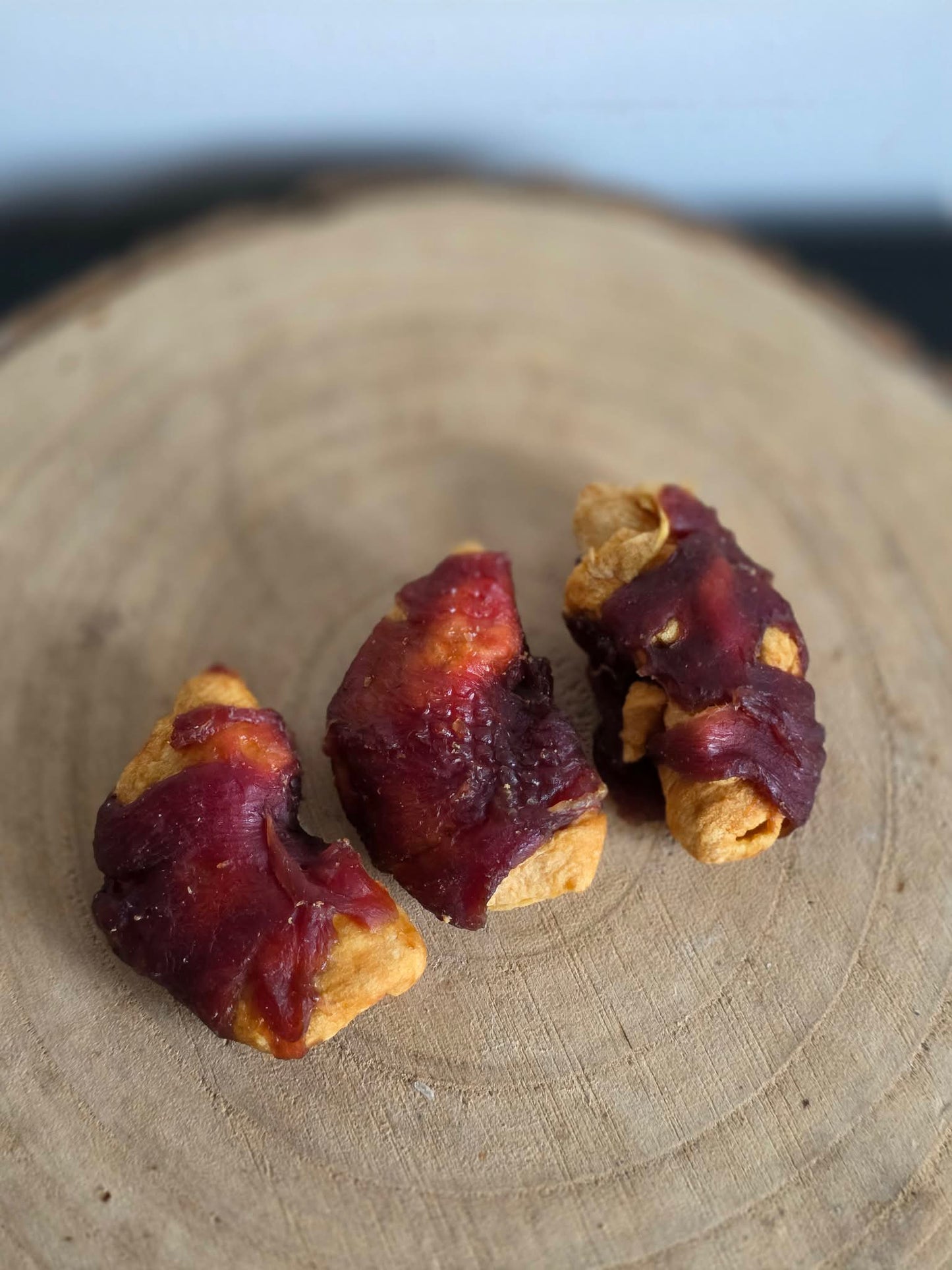 Chicken wrapped apple