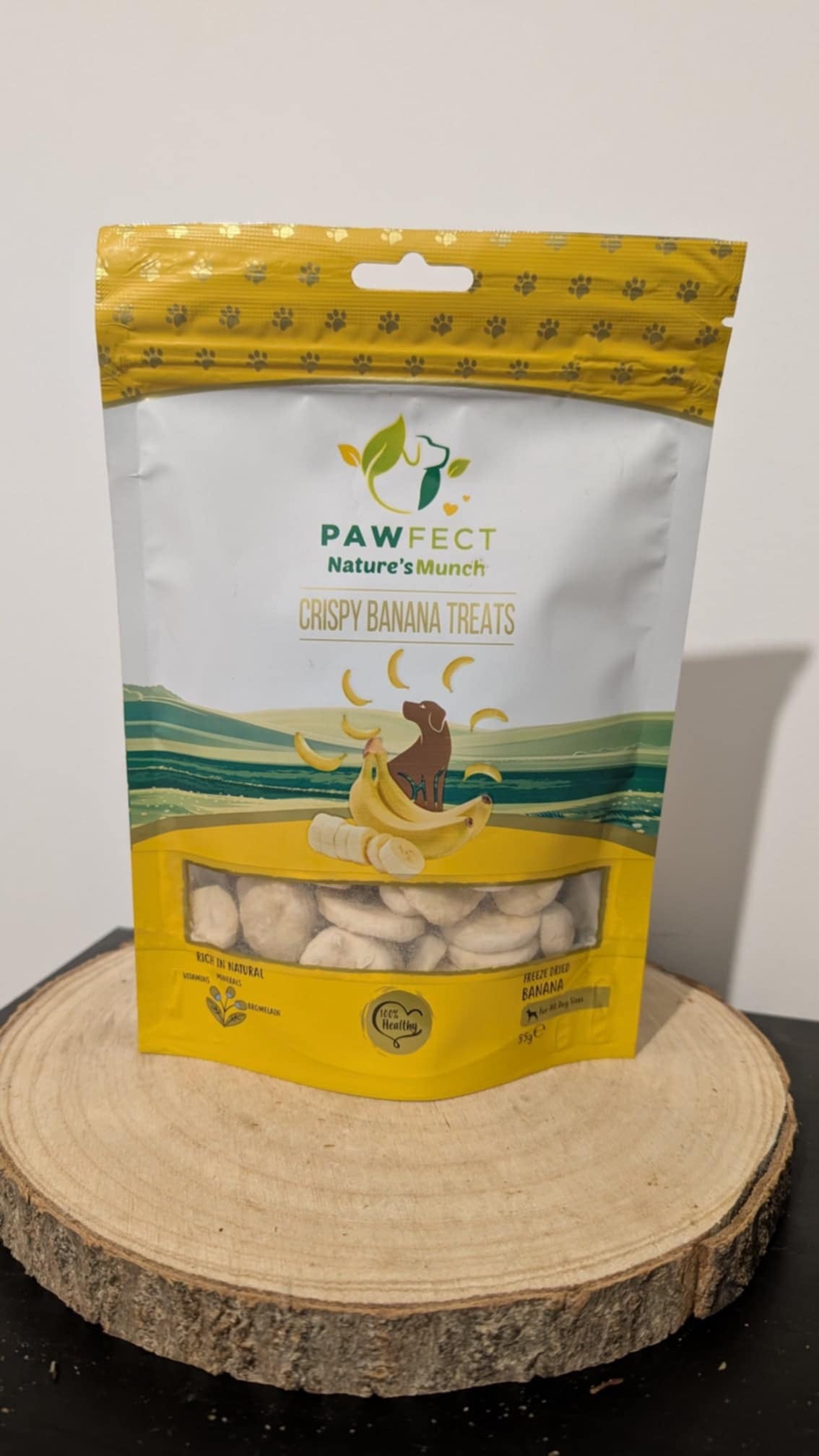 Pawfect freeze dried treats - Banana