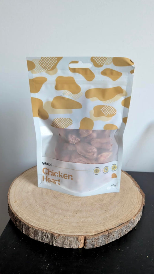 Waita Pets - Freeze dried chicken heart
