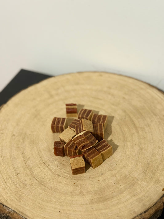 Lamb & fish cubes