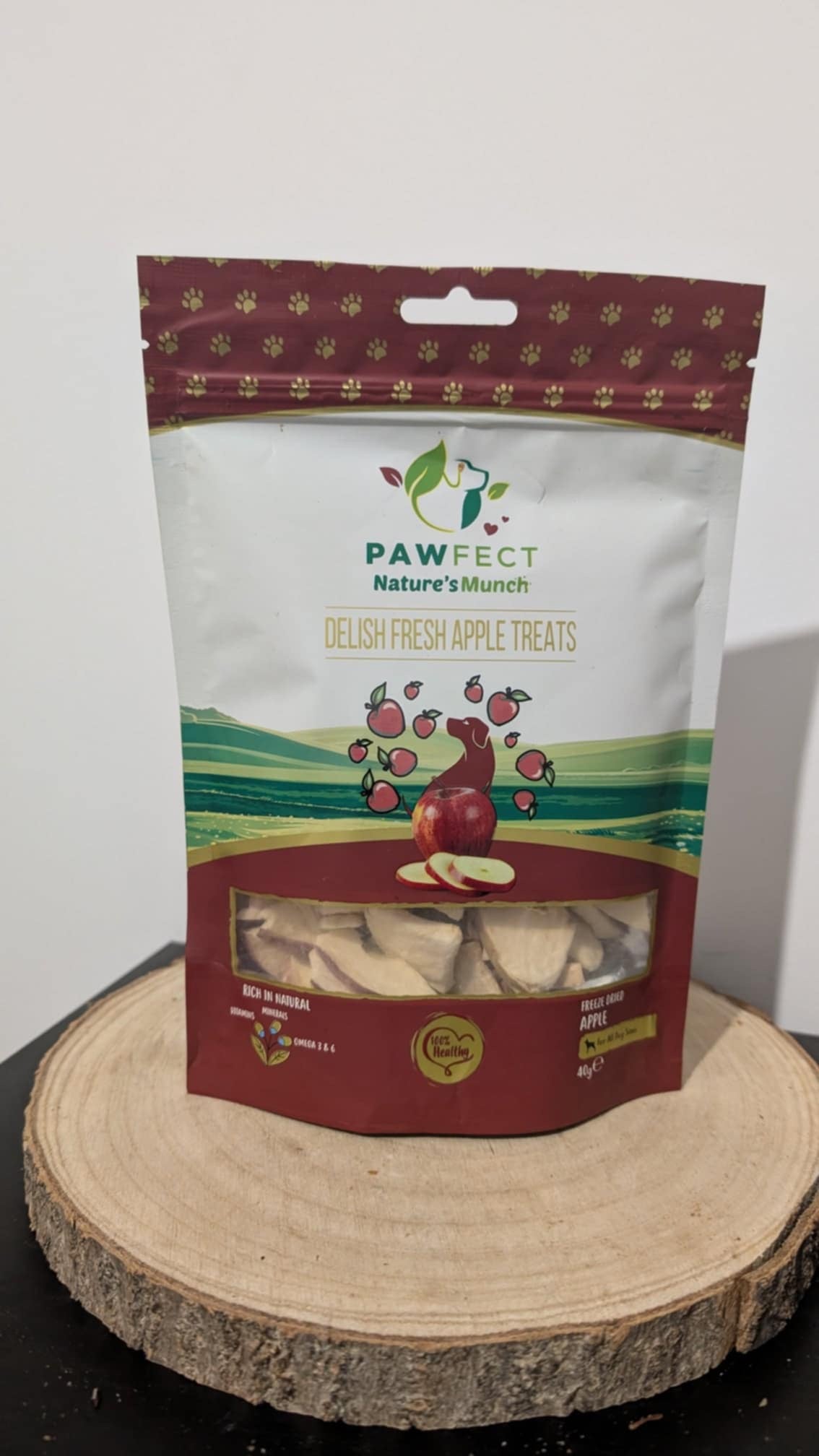 Pawfect freeze dried treats - Apple