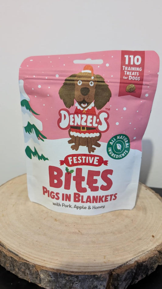 Denzel’s festive pigs in blankets