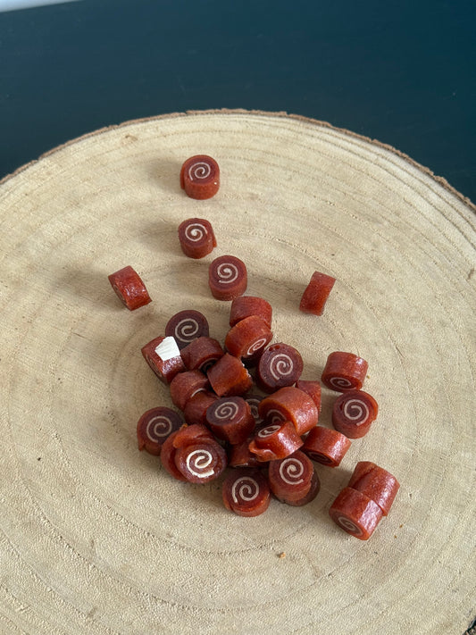 Rabbit & cod mini rolls