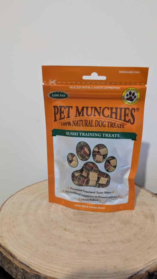 Pet munchies - Sushi training treats