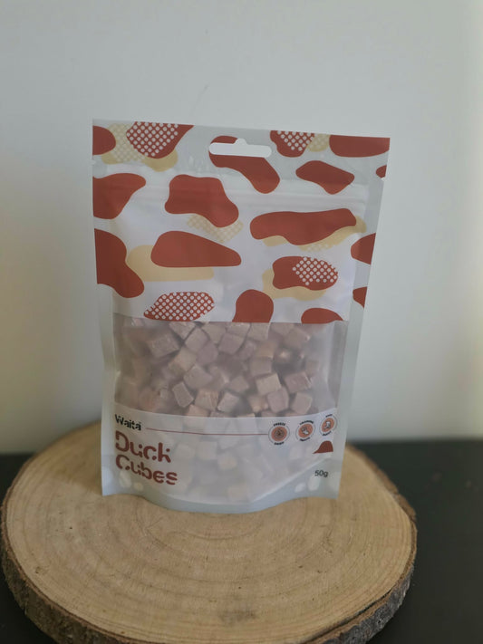 Waita Pets - Freeze dried duck cubes
