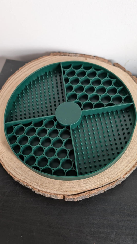 Hexagonal slow feeder - Emerald