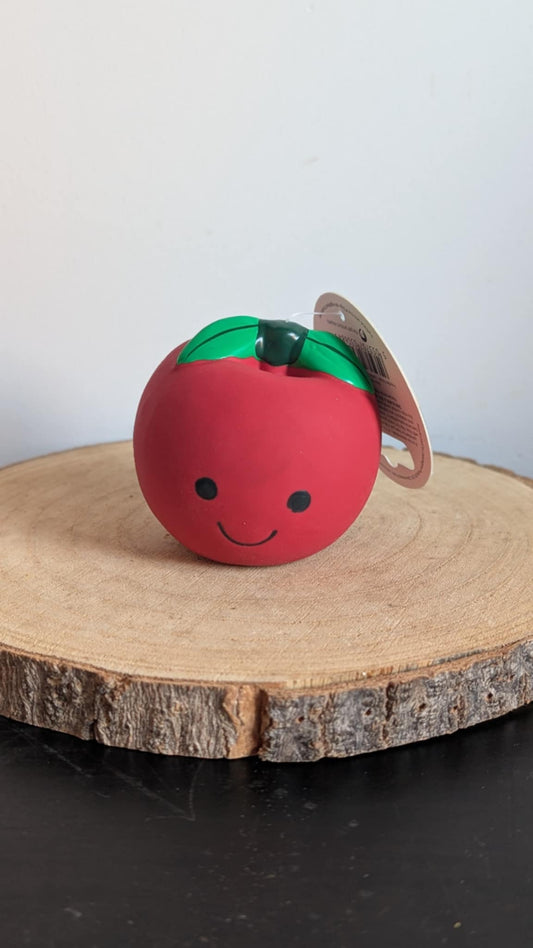 Petface foodie faces latex toy - Tomato