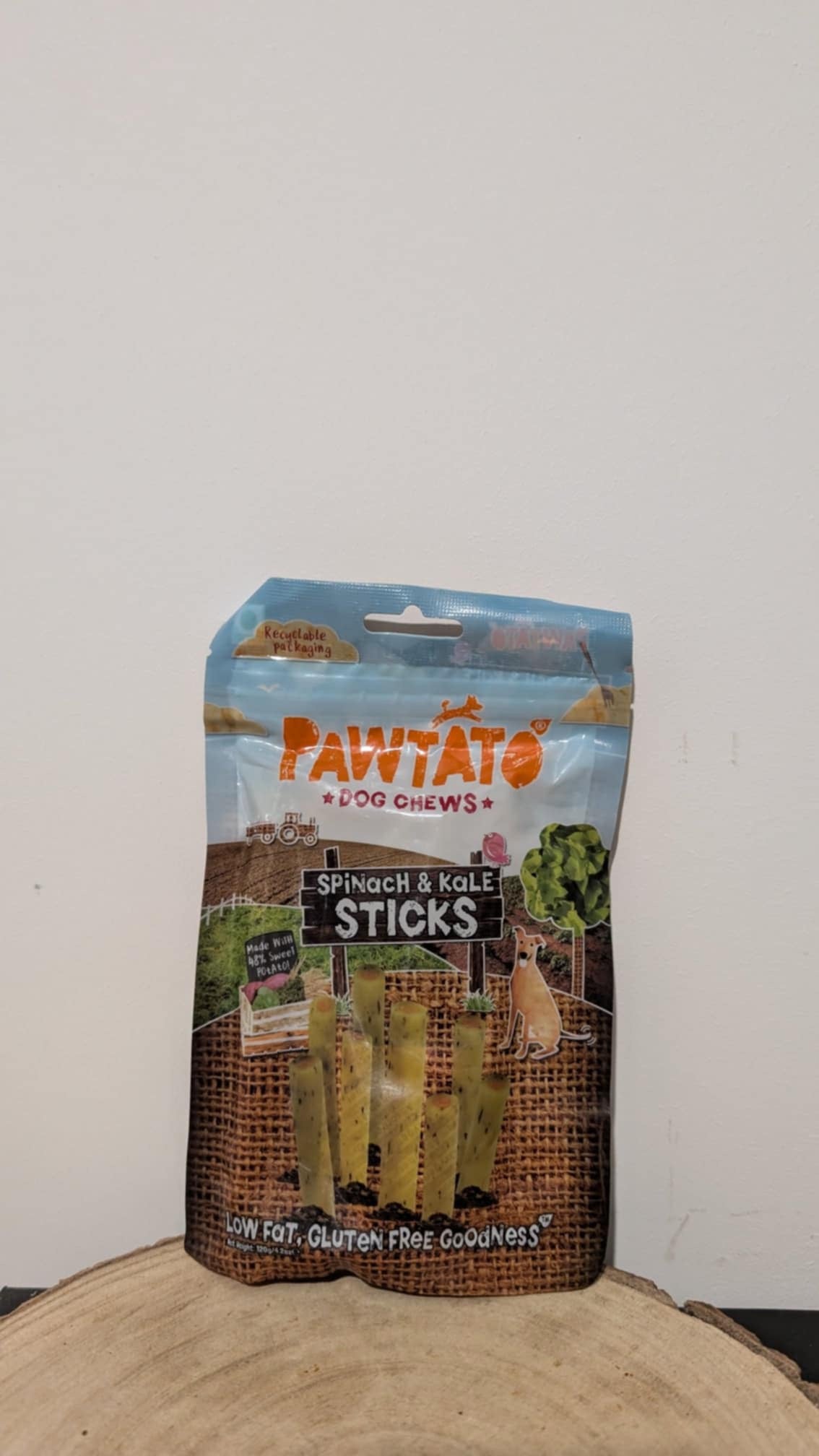 Pawtato - Spinach & Kale sticks